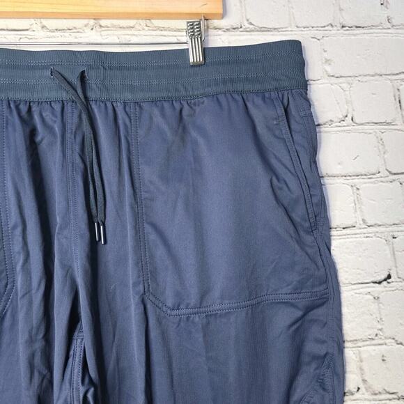 The North Face Aphrodite Motion Capri Pants Navy Blue Drawstring New Size 3X - Picture 4 of 13